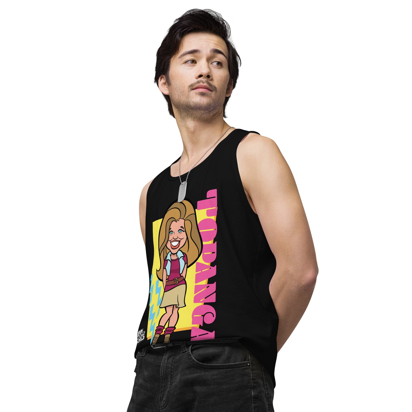 Topanga! - Men’s premium tank top