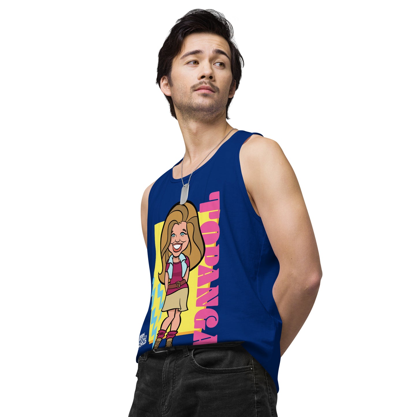 Topanga! - Men’s premium tank top