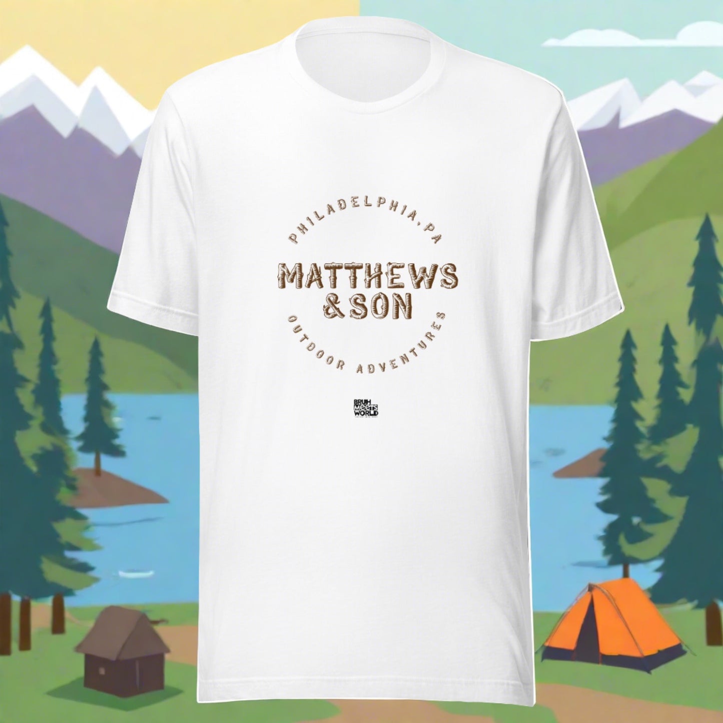 Matthews and Son Outdoor Adventure - Unisex t-shirt | Bruh Meets World