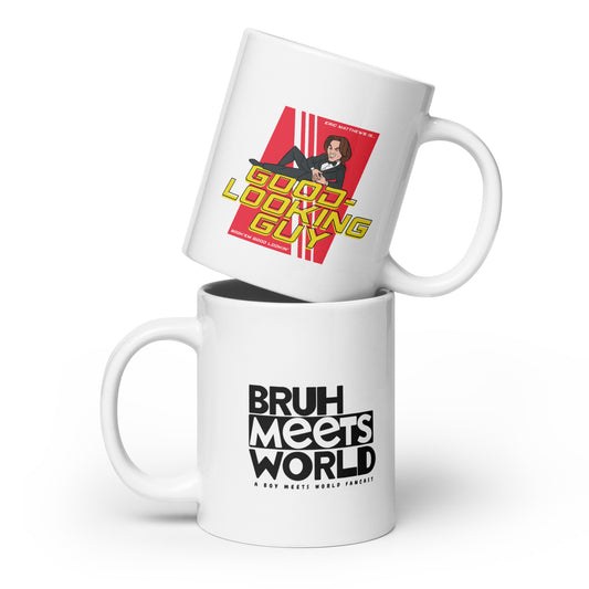 Good Looking Guy - White glossy mug