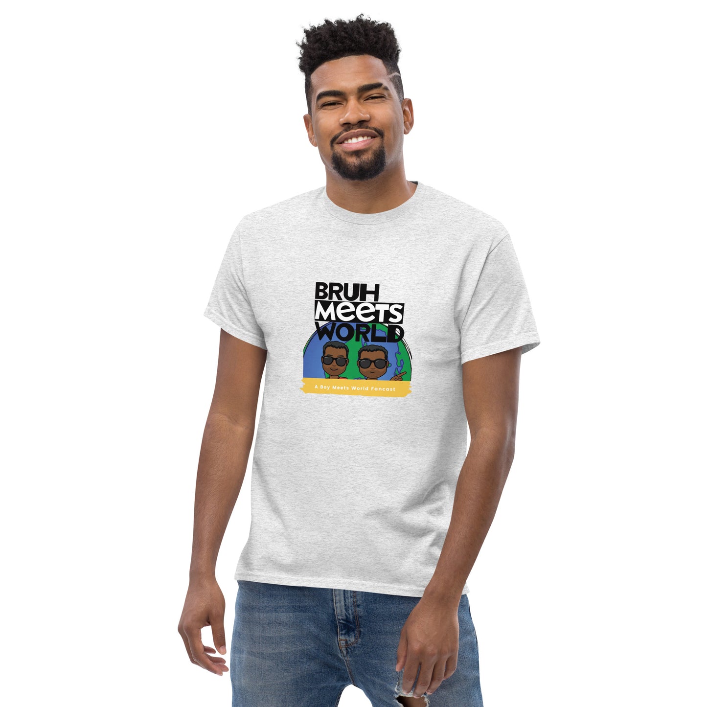 Bruh Meets World Men's classic tee